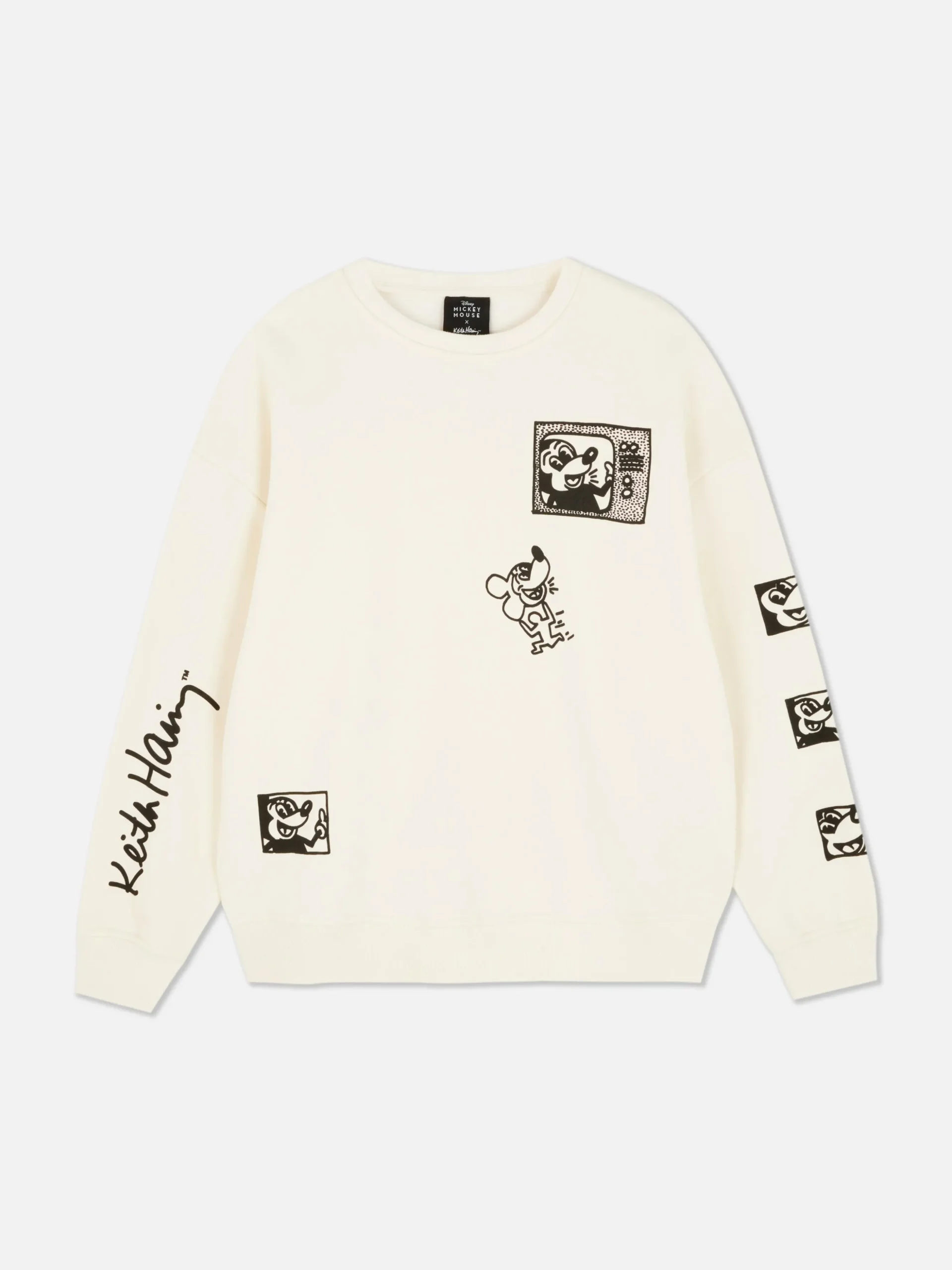 Sweat-shirt Disney Mickey Mouse X Keith Haring