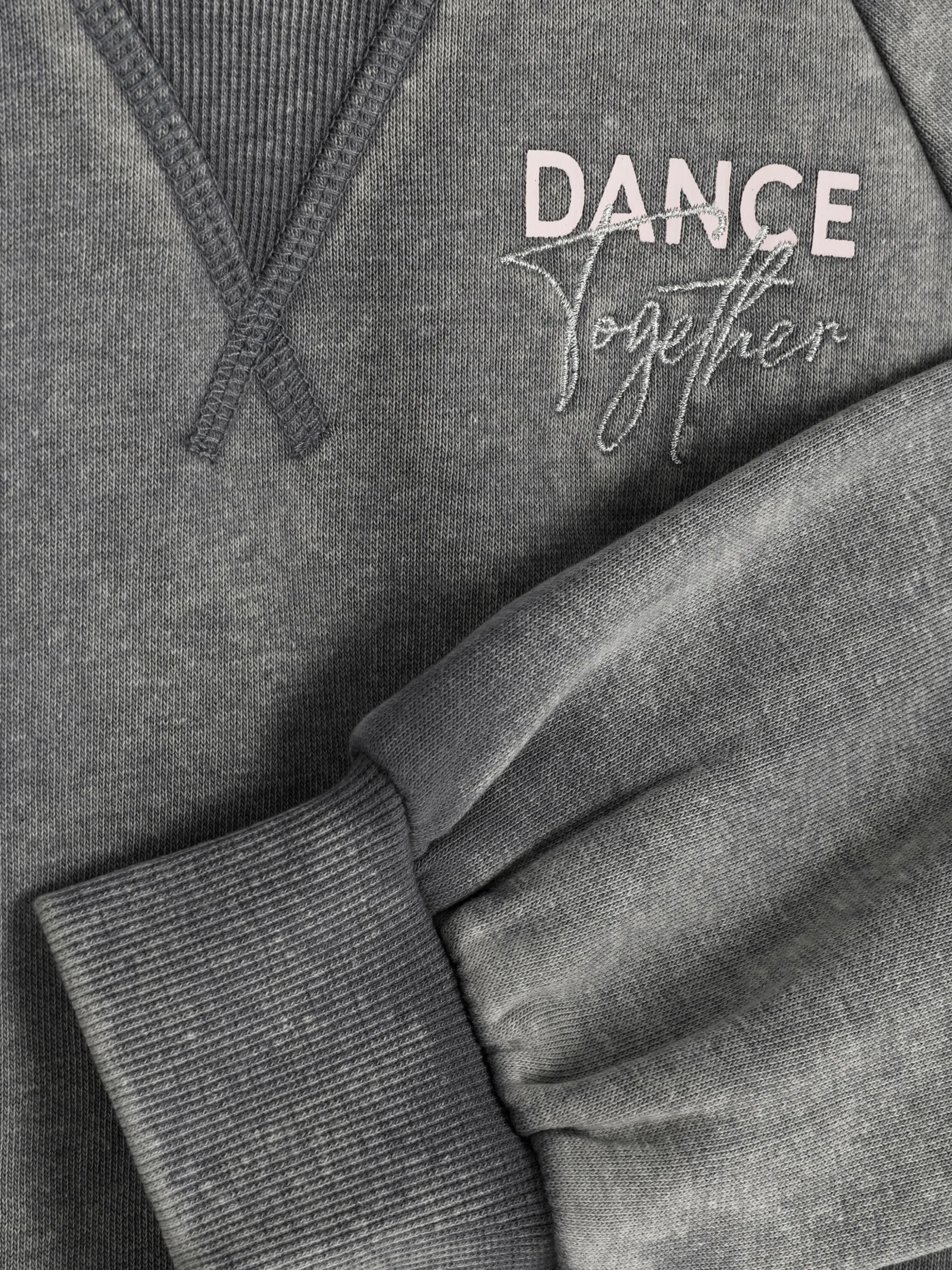 Sweat-shirt Délavé à L'acide