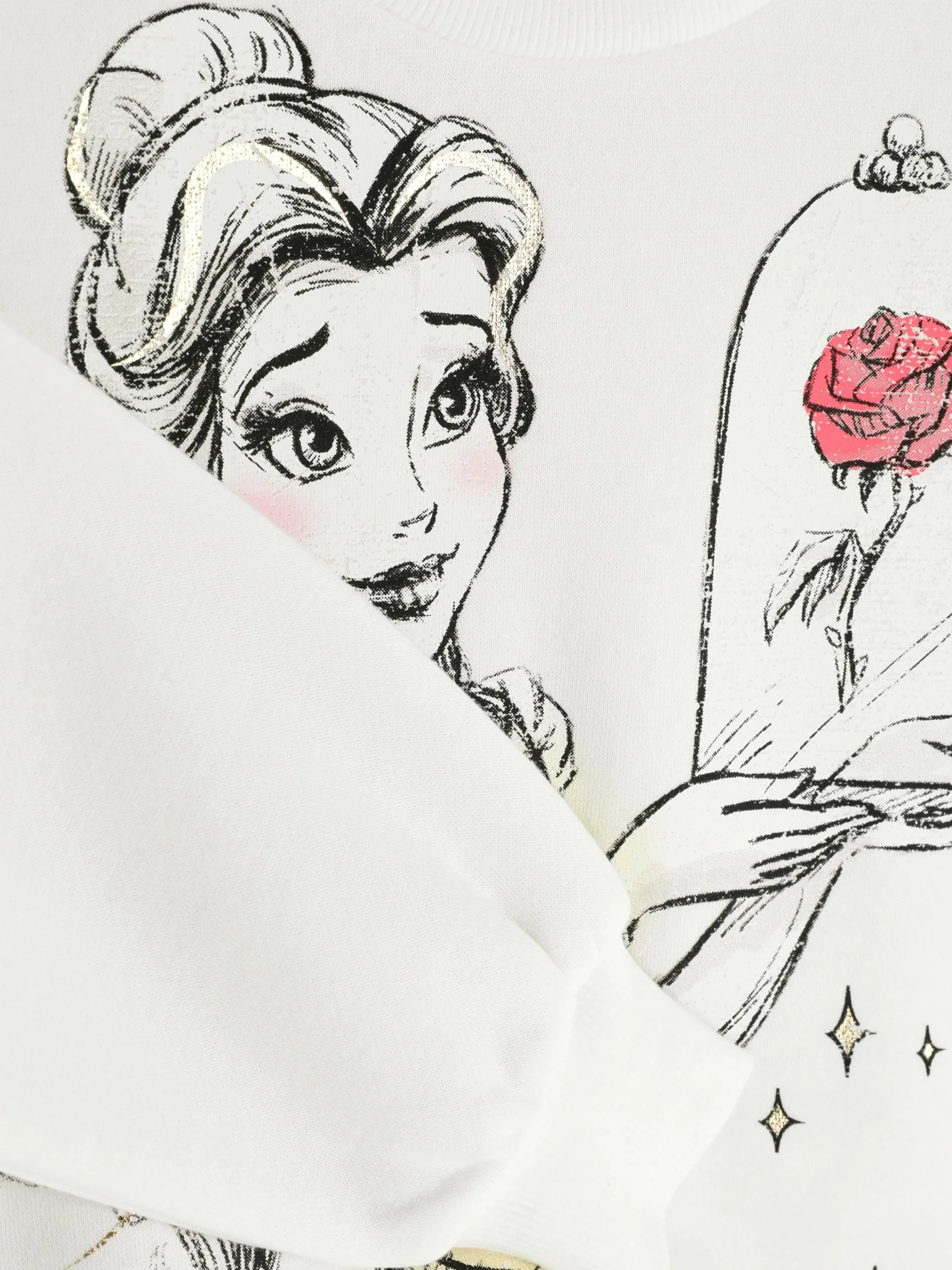 Sweat-shirt Graphique Disney La Belle Et La Bête