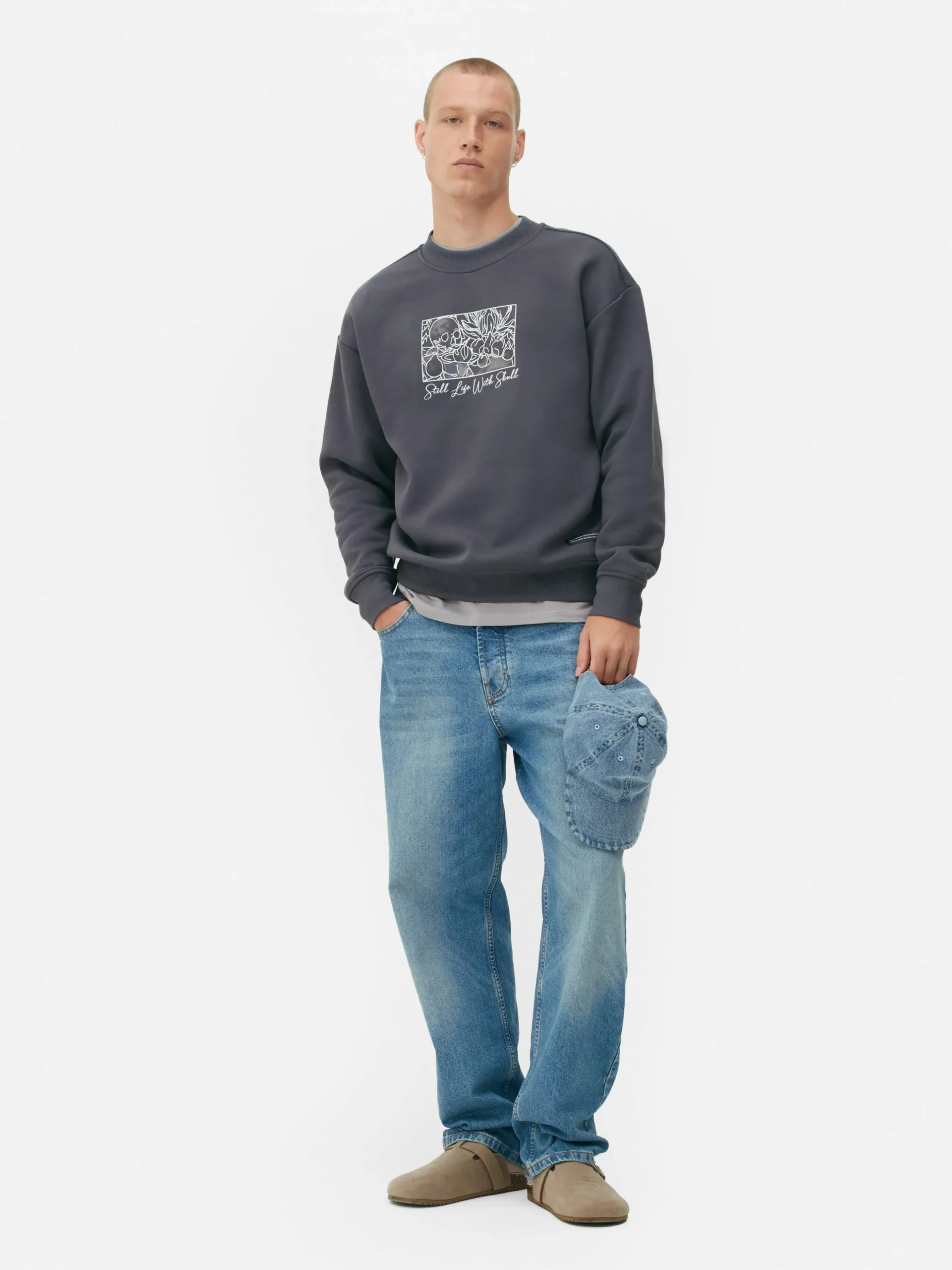 Sweat-shirt Nature Morte Au Crâne De Cézanne