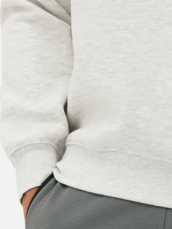 Sweat-shirt Oversize à Col Ras-du-cou