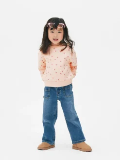 Sweat-shirt Ras Du Cou Graphique