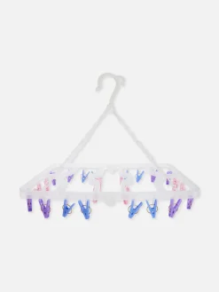 Étendoir Pliant à 24 Pinces