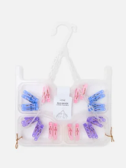 Étendoir Pliant à 24 Pinces