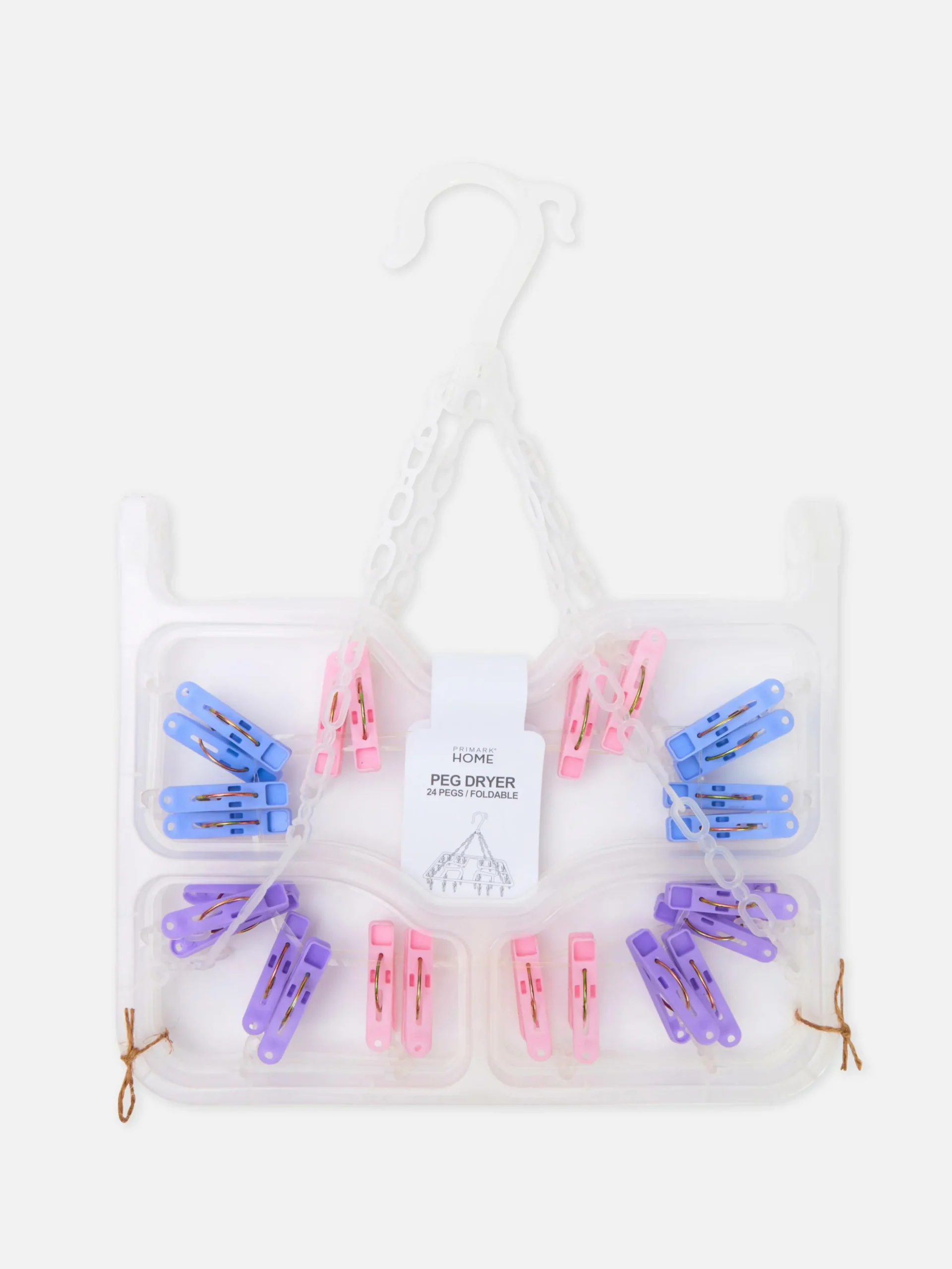 Étendoir Pliant à 24 Pinces