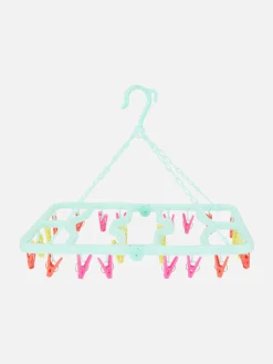 Étendoir Pliant à 24 Pinces