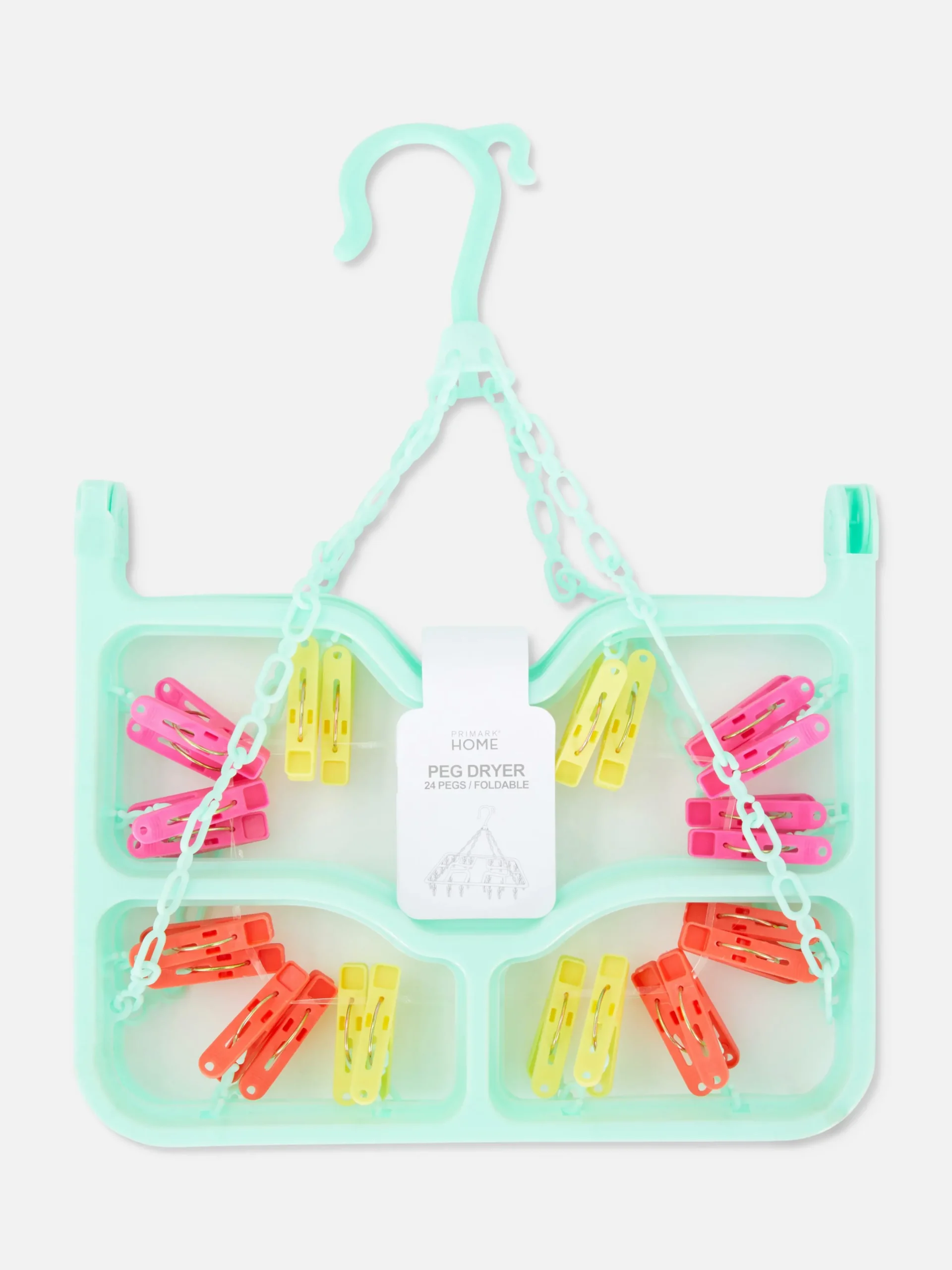 Étendoir Pliant à 24 Pinces