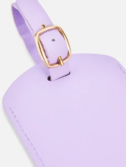 Étiquette à Bagage Texturée