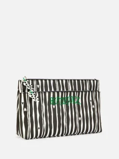 Trousse Maquillage à Rayures Beetlejuice