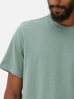 T-shirt à Col Ras-du-cou Coupe Regular