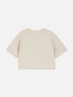 T-shirt à Col Ras-du-cou Et Manches Courtes