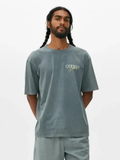 T-shirt à Imprimé Citrus