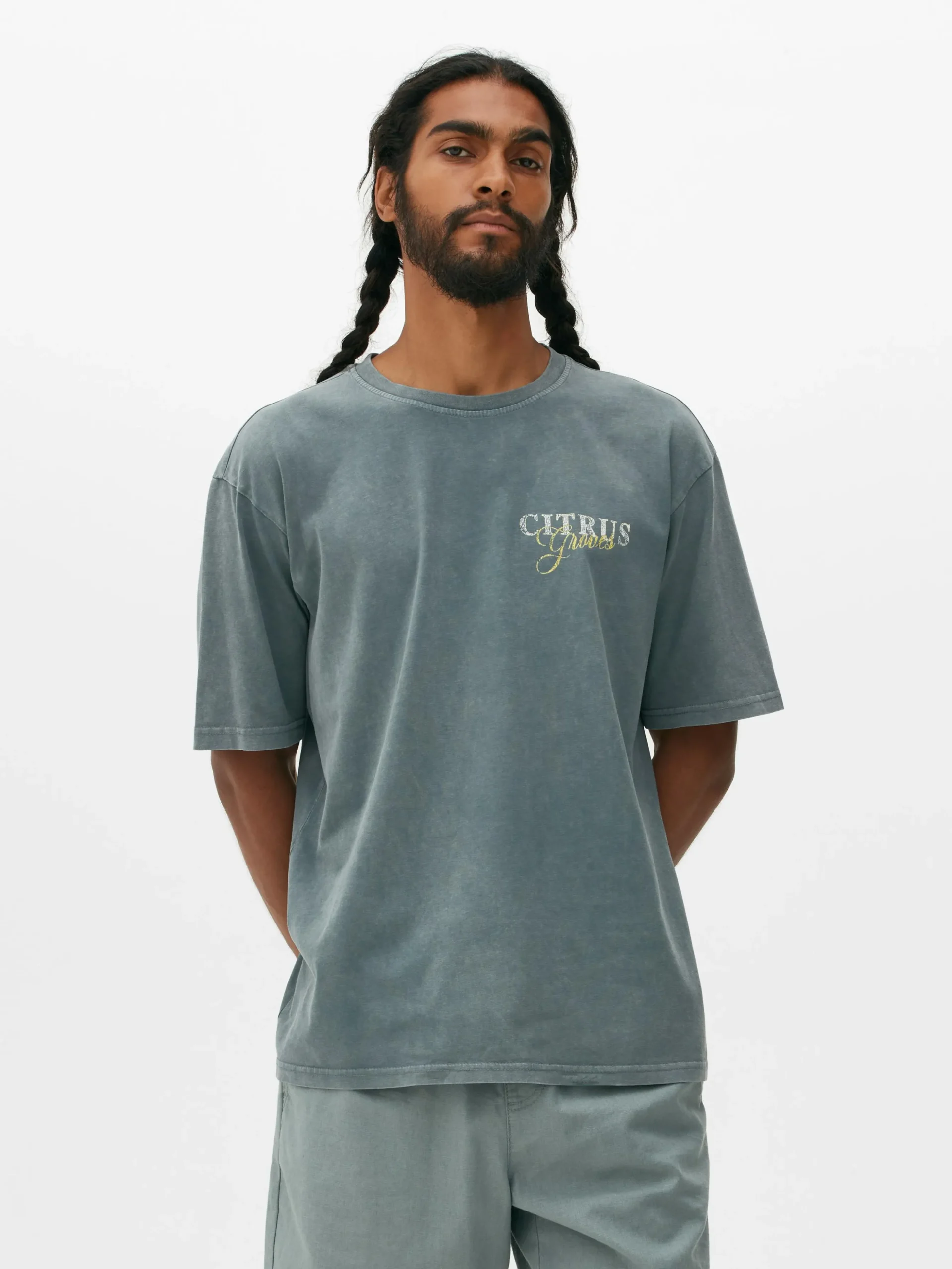 T-shirt à Imprimé Citrus