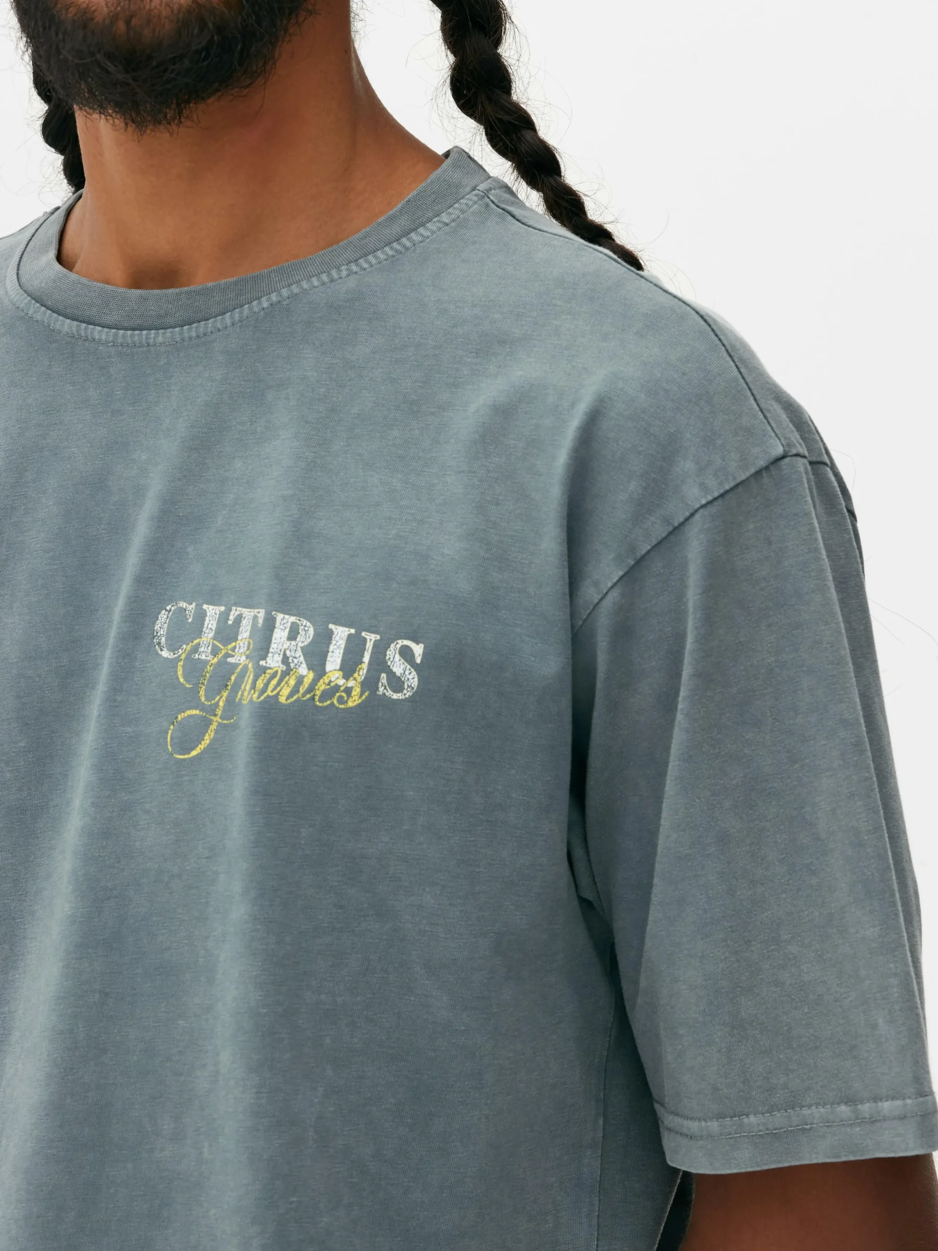 T-shirt à Imprimé Citrus
