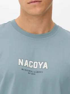 T-shirt à Imprimé Floral Tokyo