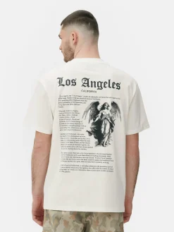 T-shirt à Imprimé Statue De Los Angeles