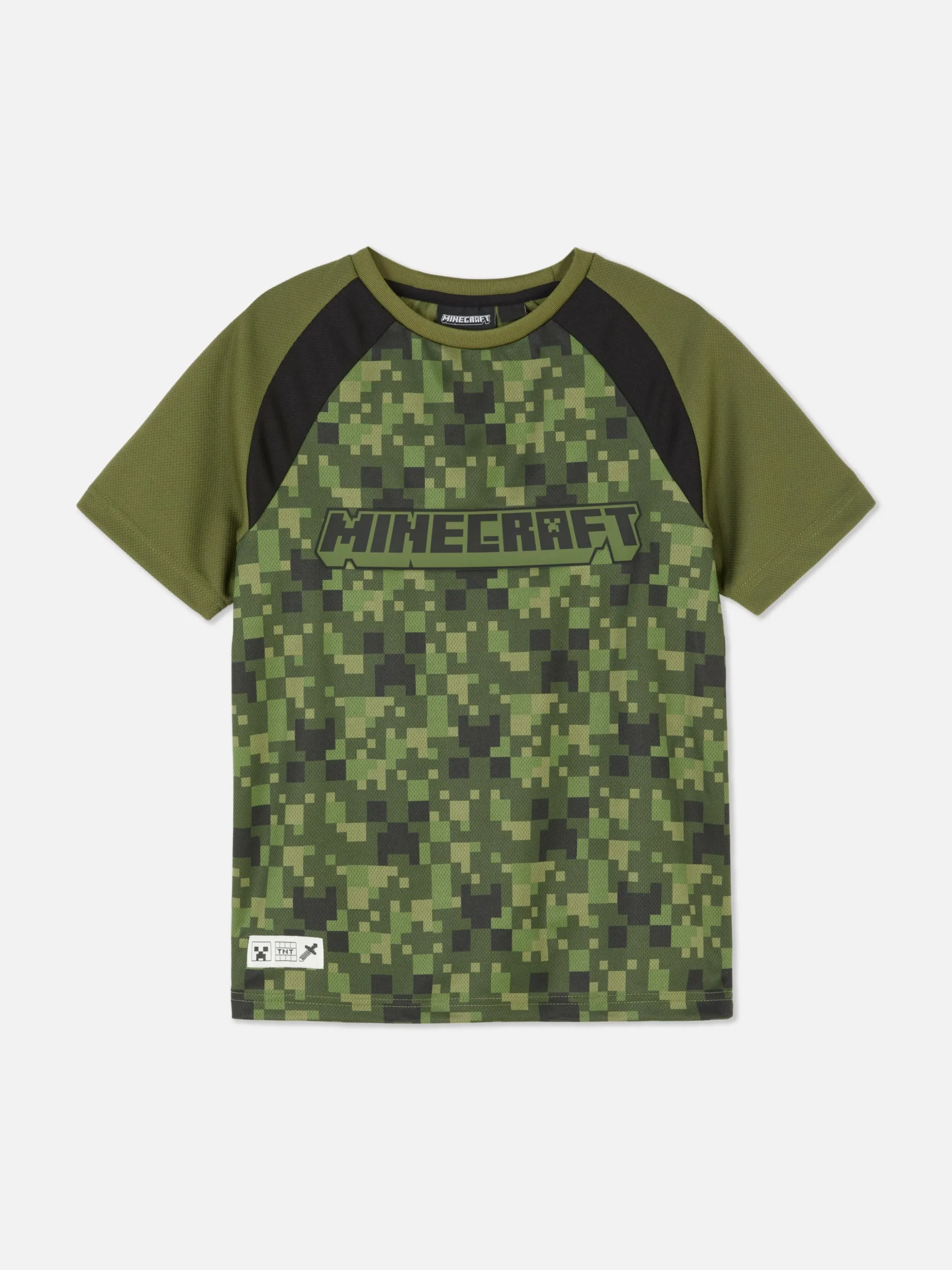 T-shirt à Logo Minecraft Pixel