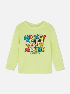T-shirt à Manches Longues Disney Mickey Mouse & Friends