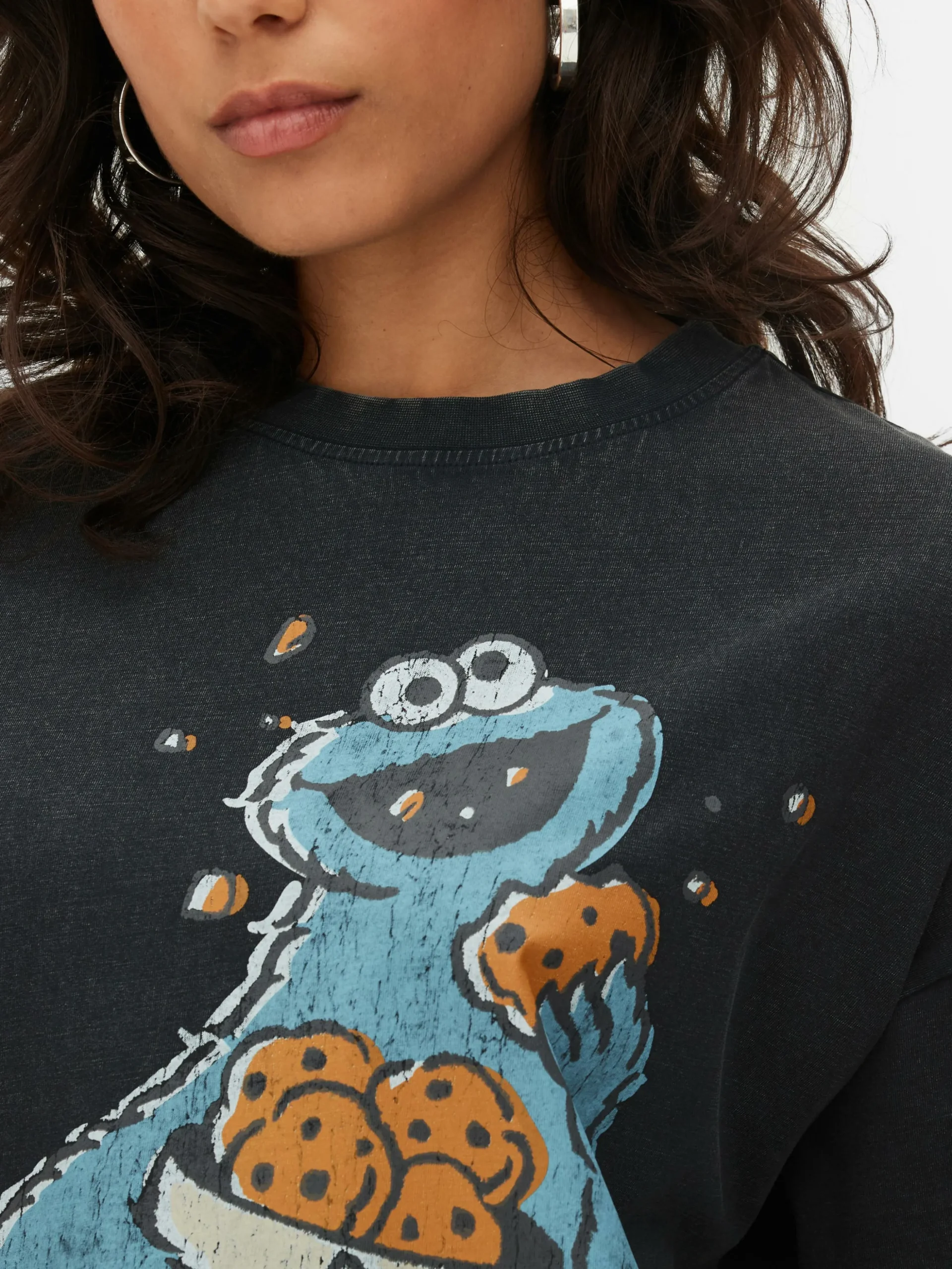 T-shirt 1, Rue Sésame Macaron Le Glouton