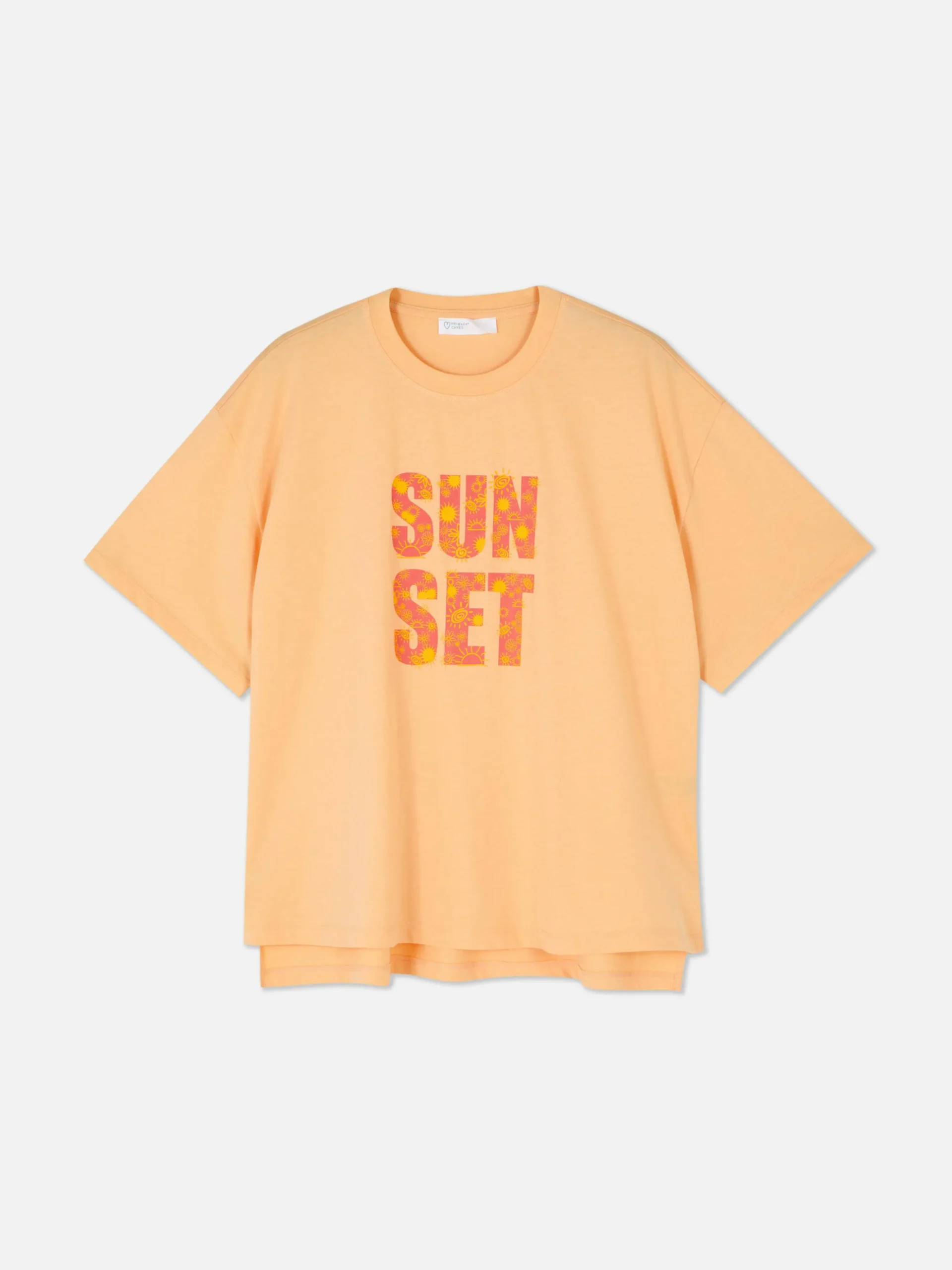 T-shirt Coupe Droite à Motif Graphique