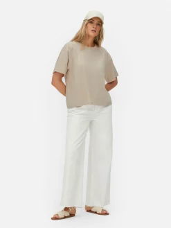 T-shirt Coupe Droite Oversize