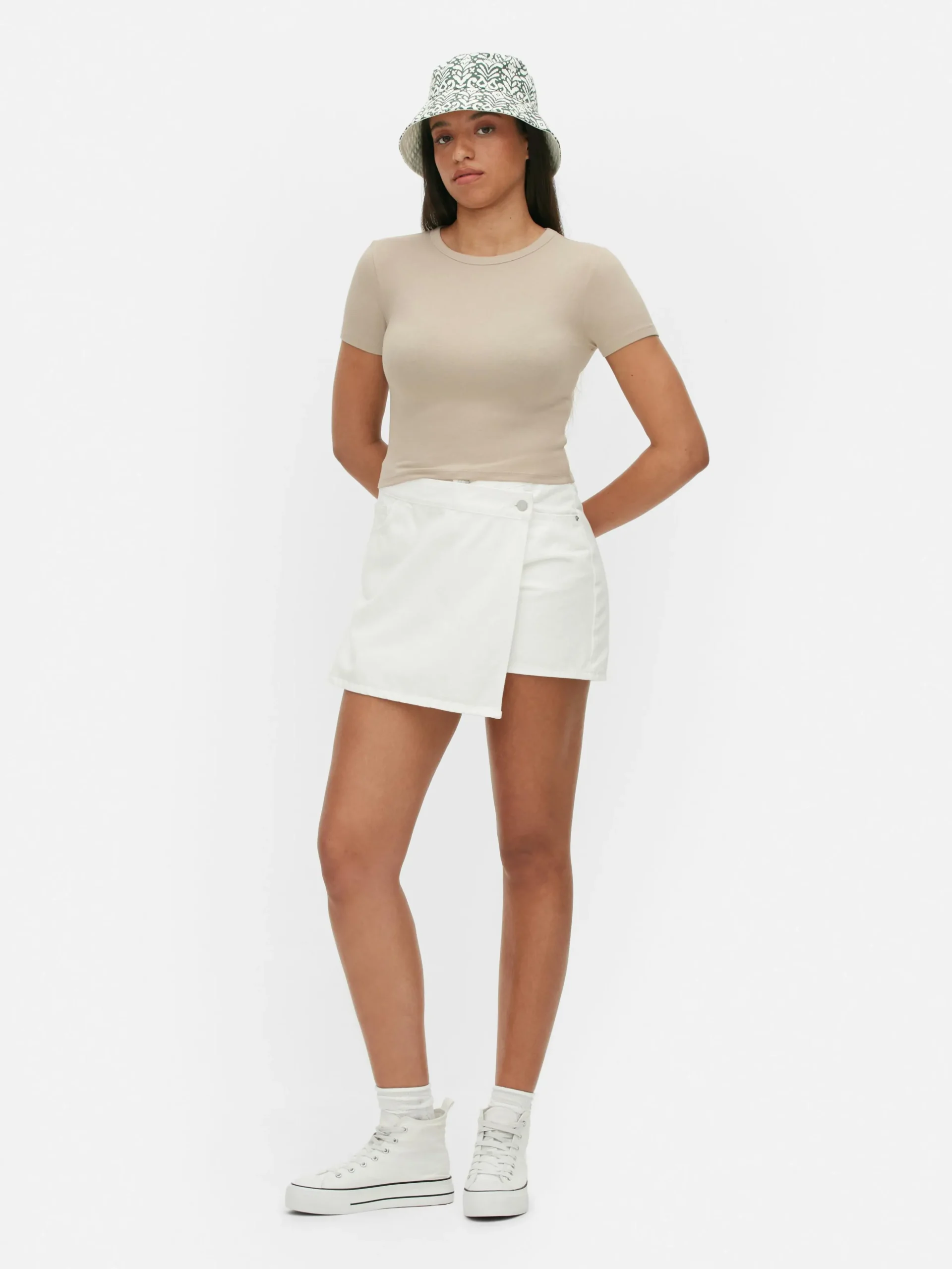 T-shirt Court à Manches Courtes