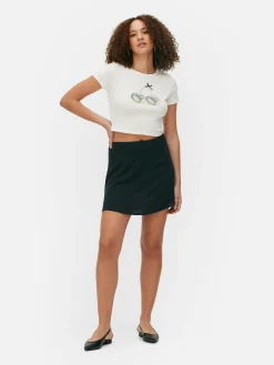 T-shirt Court Graphique