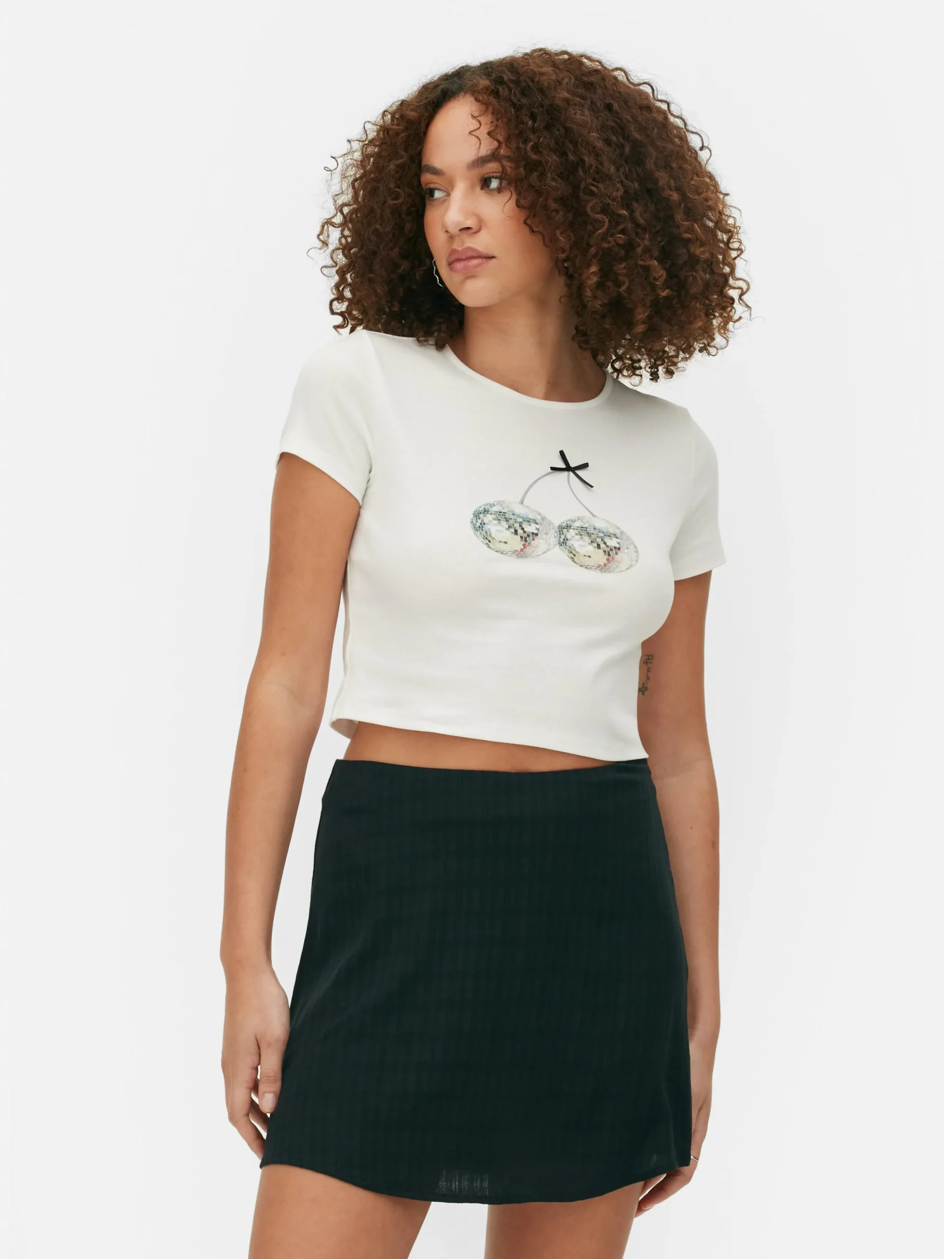 T-shirt Court Graphique