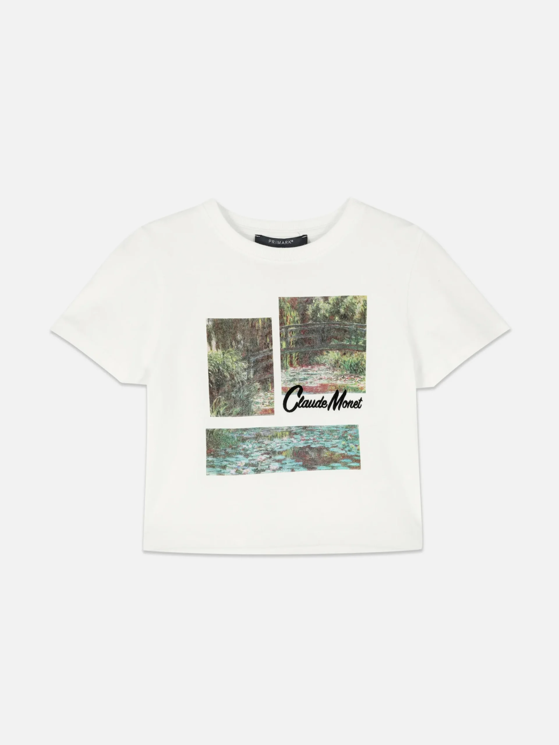 T-shirt Court Graphique Claude Monet