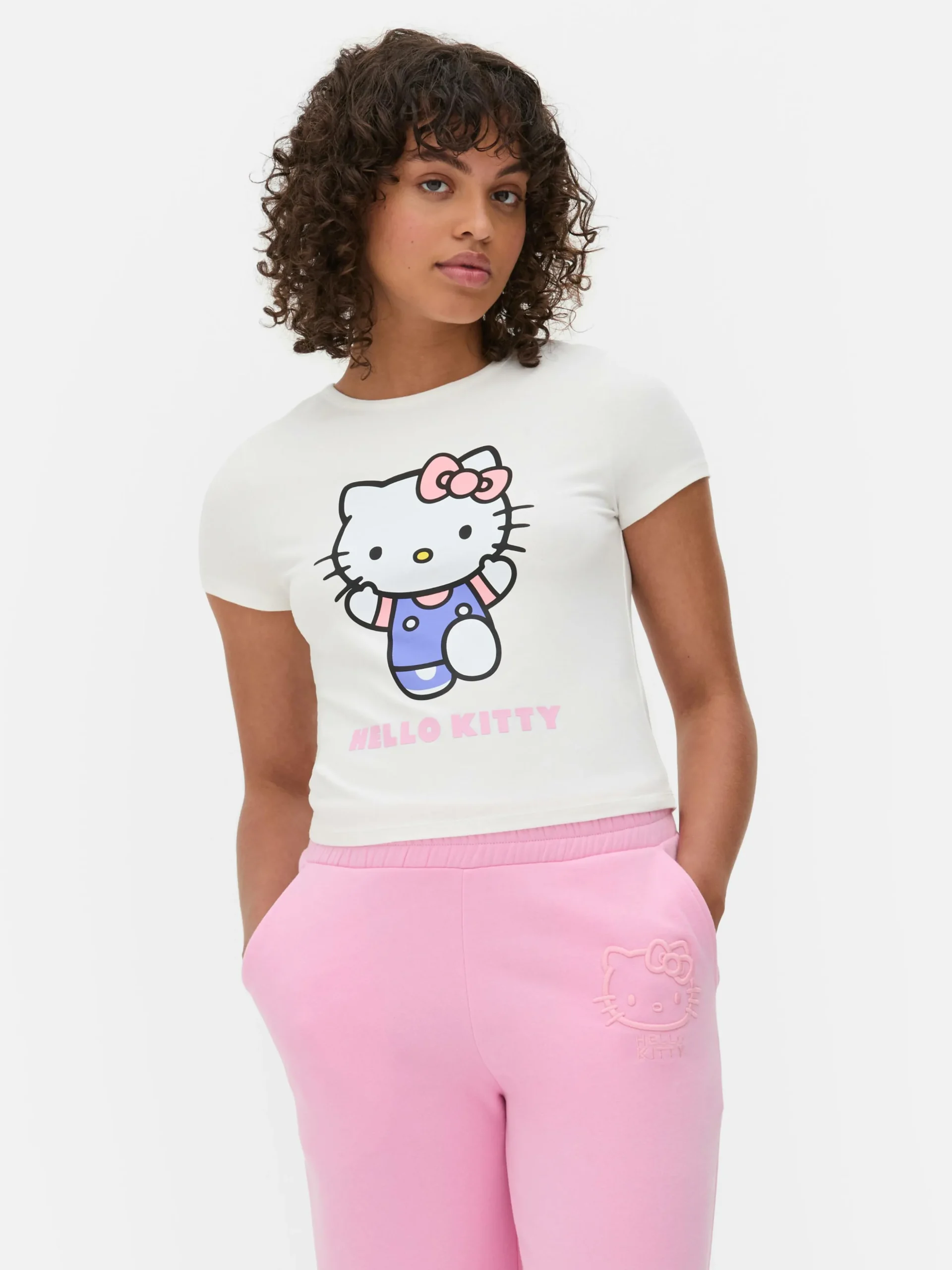 T-shirt Court Graphique Hello Kitty