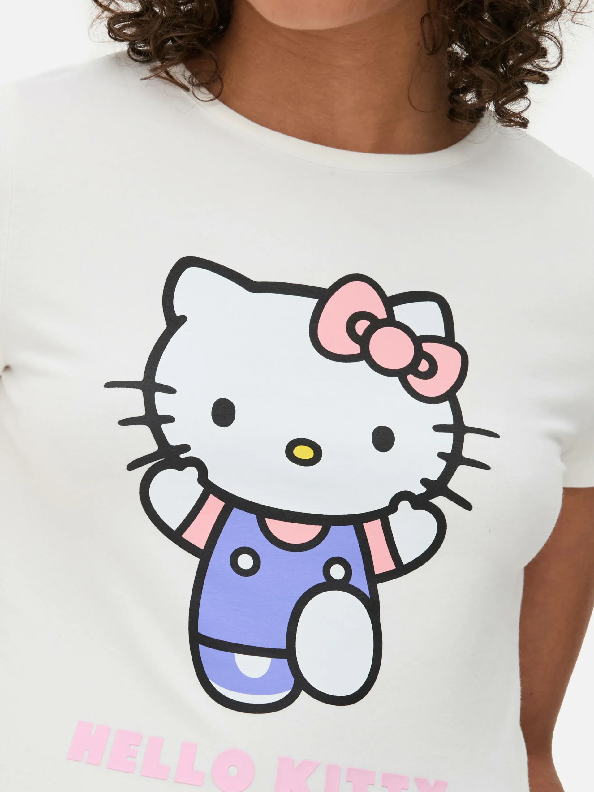 T-shirt Court Graphique Hello Kitty