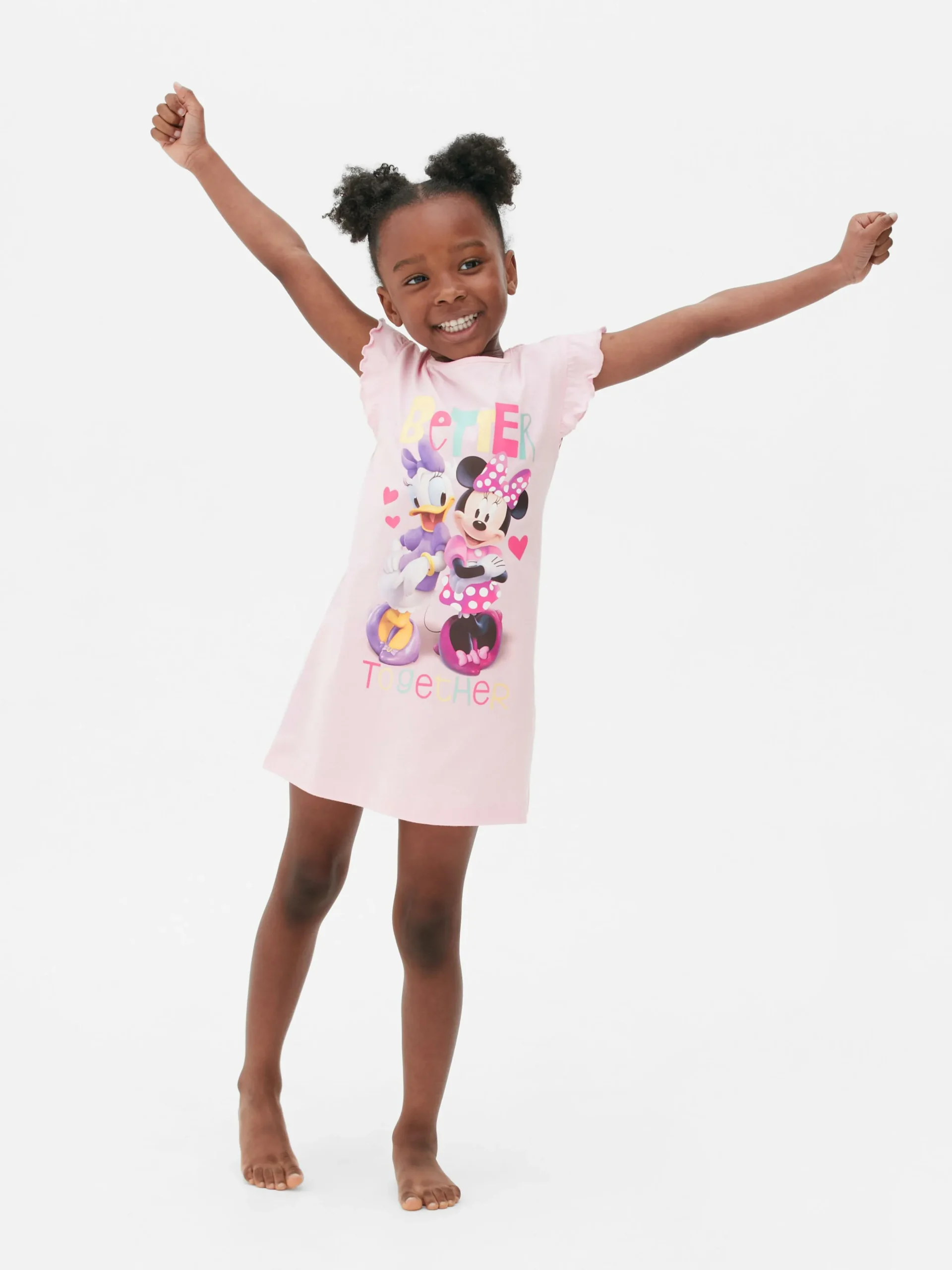 T-shirt De Nuit à Volants Disney Minnie Mouse Et Daisy Duck