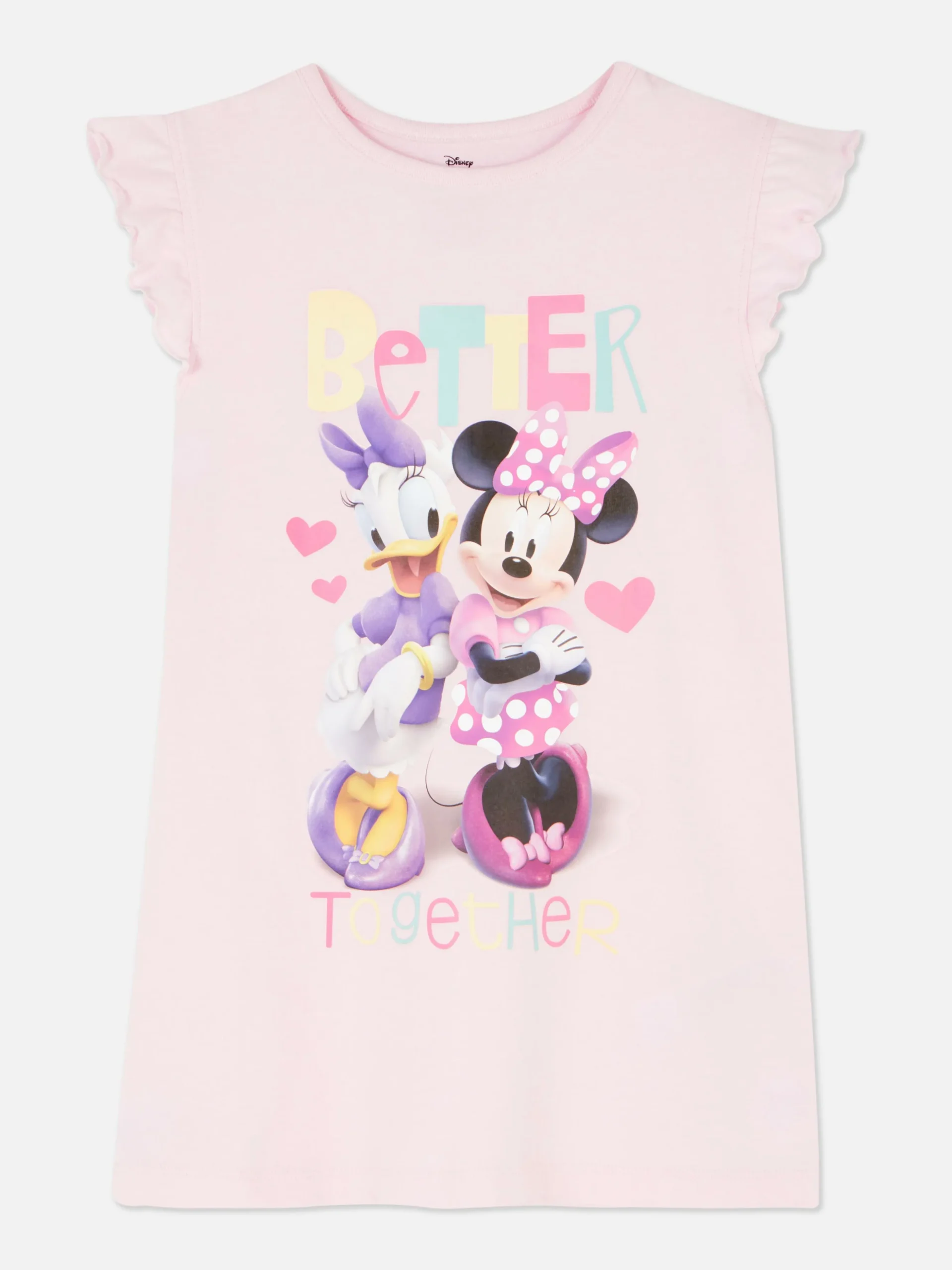 T-shirt De Nuit à Volants Disney Minnie Mouse Et Daisy Duck