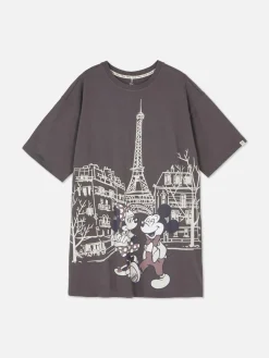 T-shirt De Nuit Disney Mickey Mouse Et Minnie Mouse