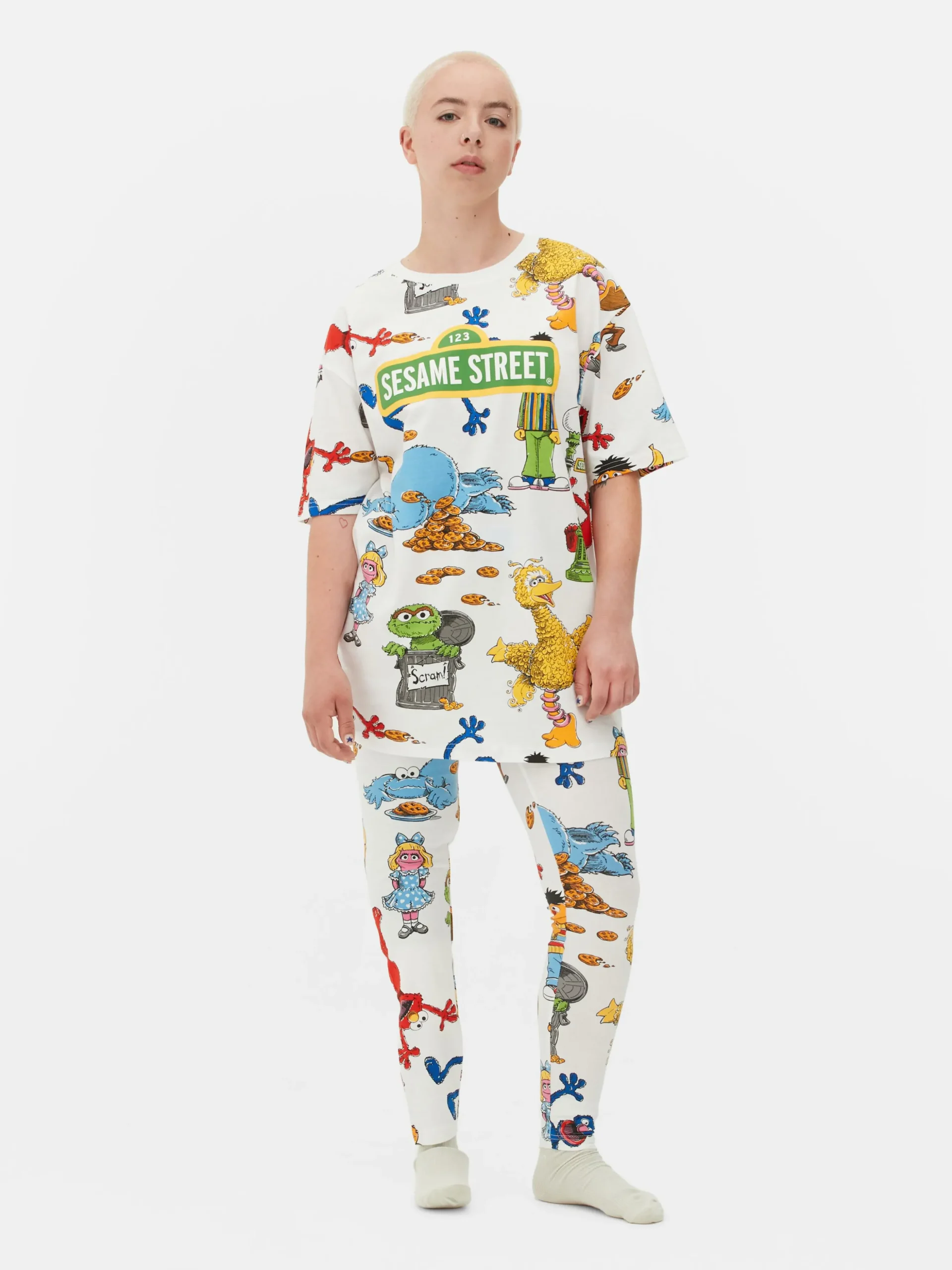 T-shirt De Nuit Graphique 1, Rue Sésame