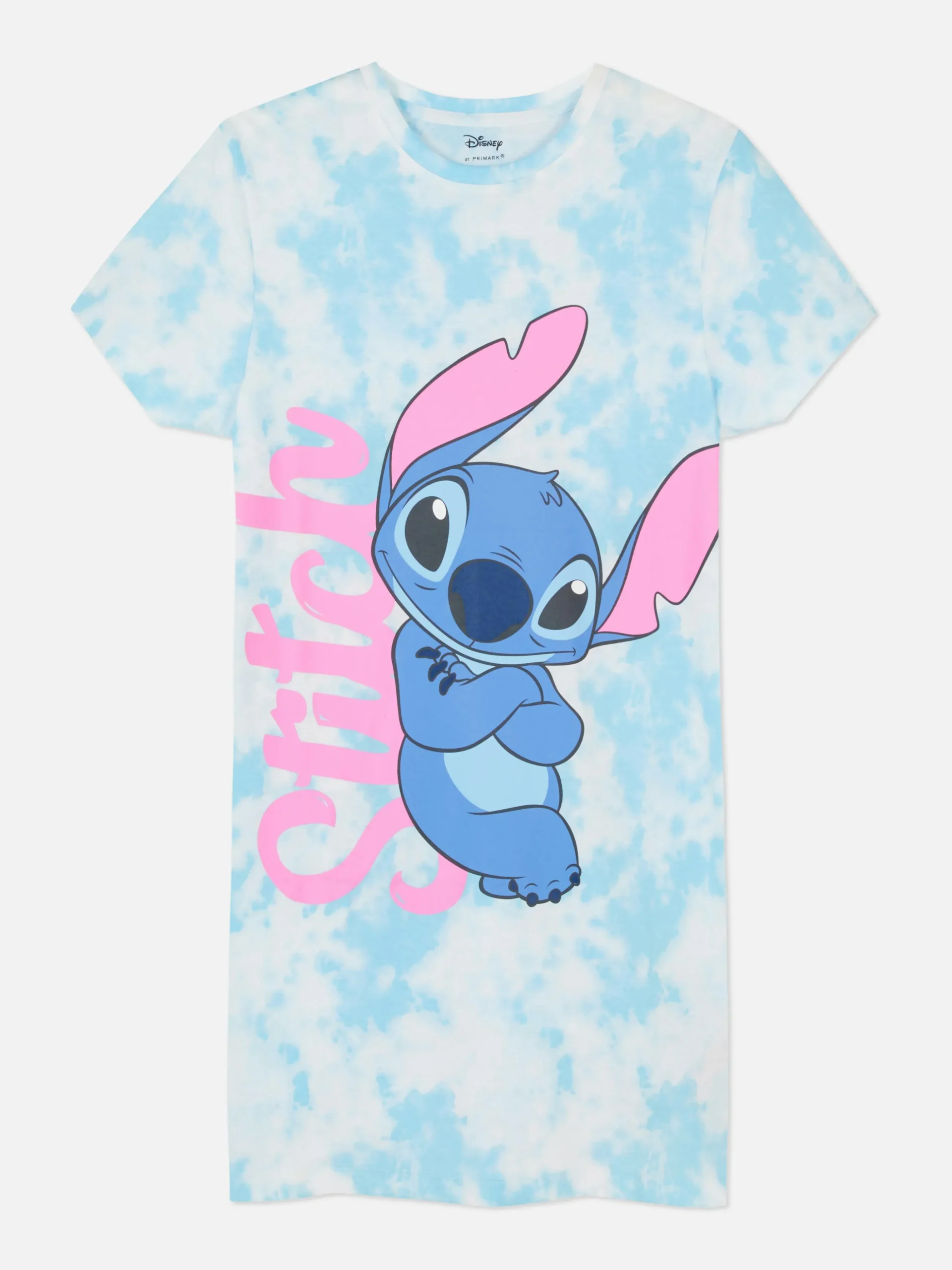 T-shirt De Nuit Tie Dye Disney Lilo & Stitch