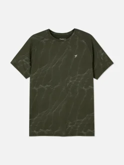 T-shirt De Sport à Motif