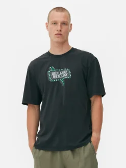 T-shirt Effet Délavé Beetlejuice