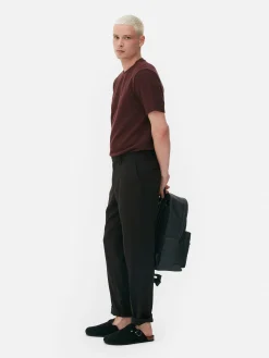 T-shirt En Maille Ottoman Côtelée