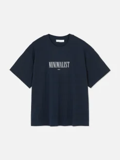 T-shirt Graphique à Coupe Décontractée