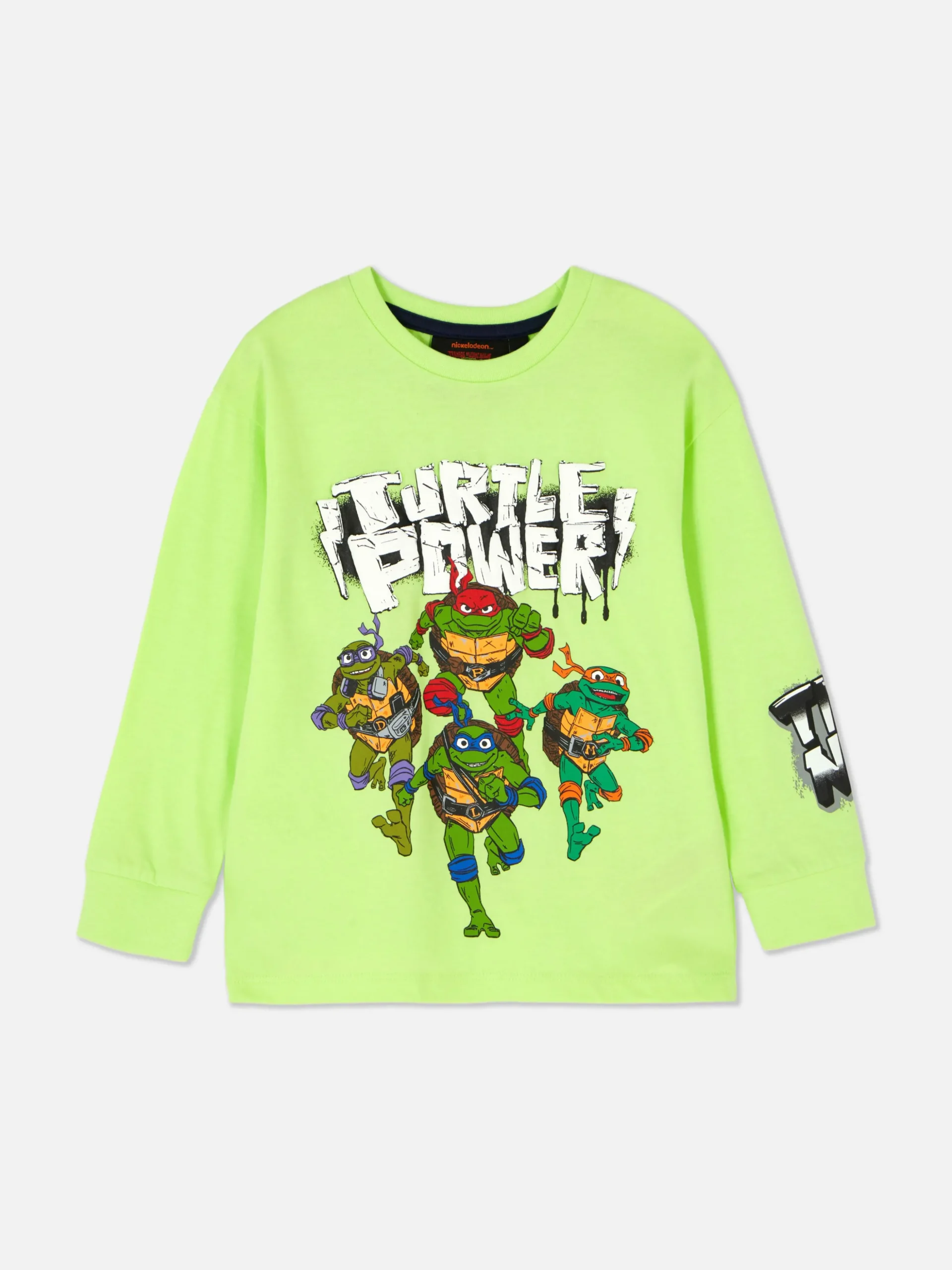T-shirt Graphique à Manches Longues Les Tortues Ninja