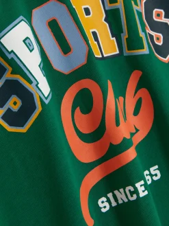 T-shirt Graphique à Manches Courtes