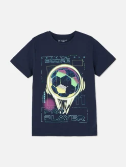 T-shirt Graphique à Manches Courtes