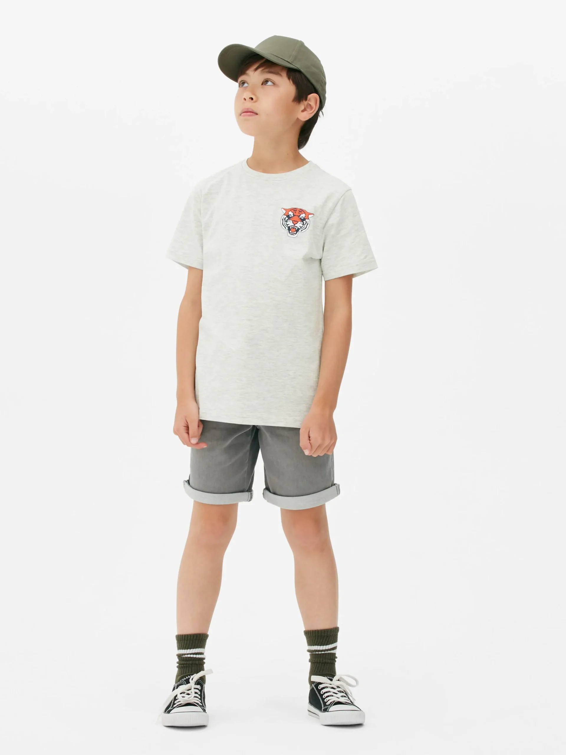 T-shirt Graphique à Manches Courtes