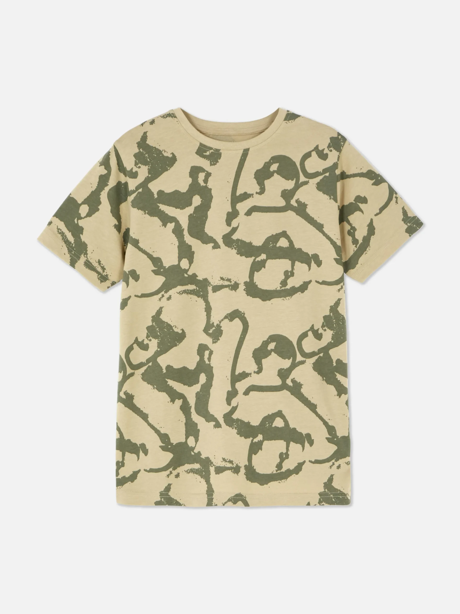 T-shirt Graphique à Manches Courtes