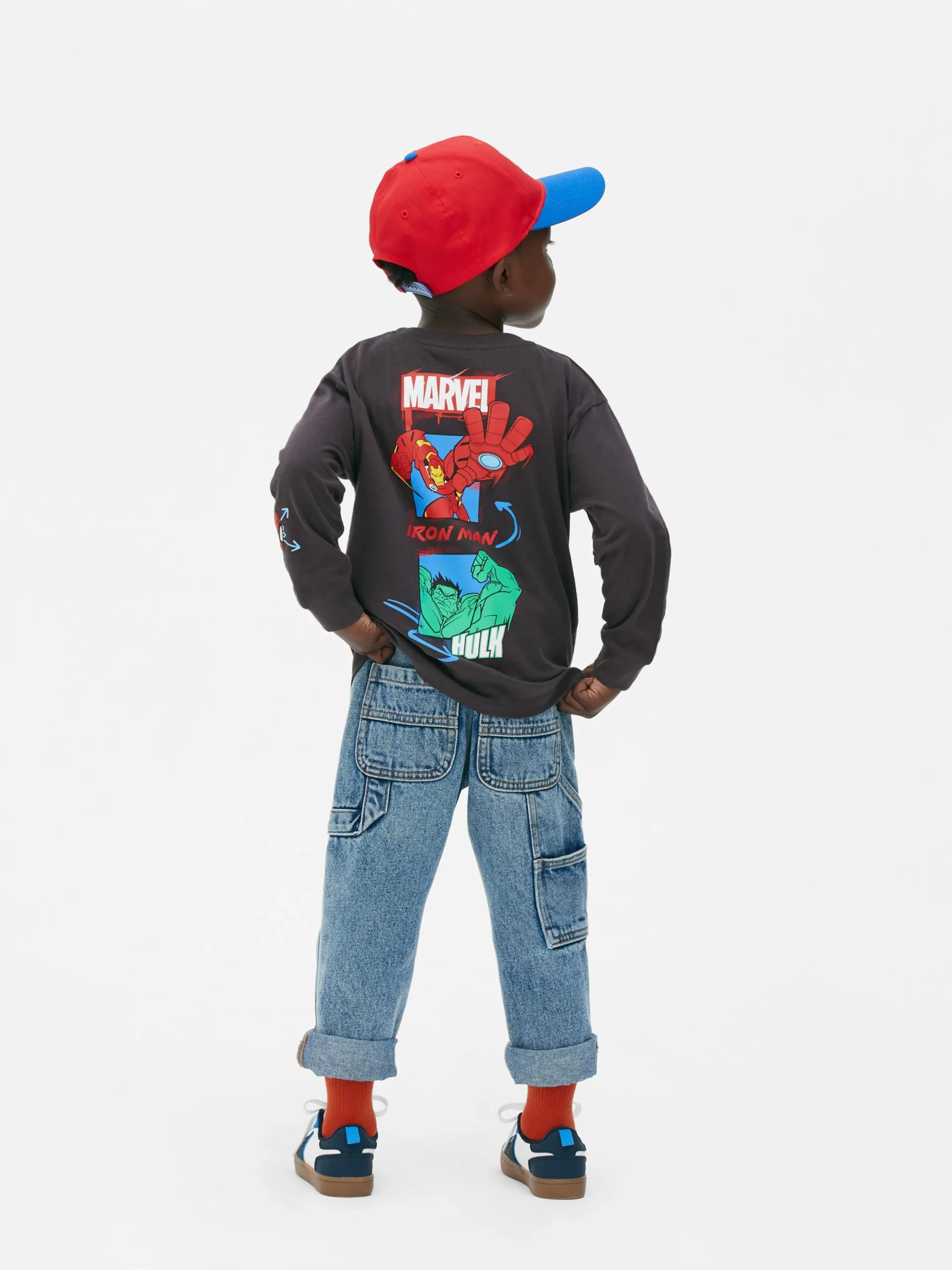 T-shirt Graphique à Manches Longues MARVEL Avengers