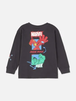 T-shirt Graphique à Manches Longues MARVEL Avengers