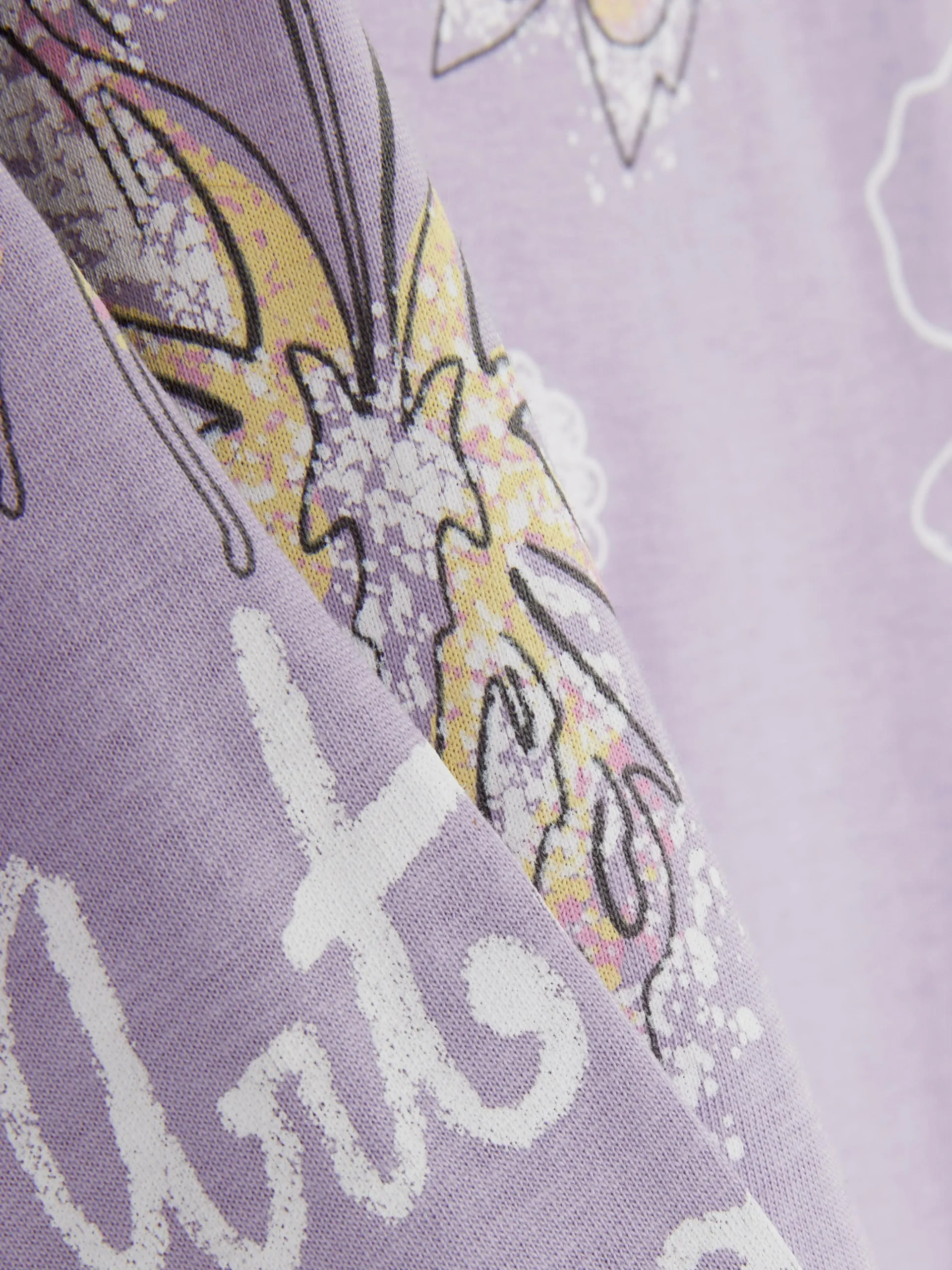 T-shirt Manches Longues à Motifs