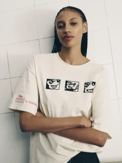 T-shirt Oversize Disney Mickey Mouse X Keith Haring