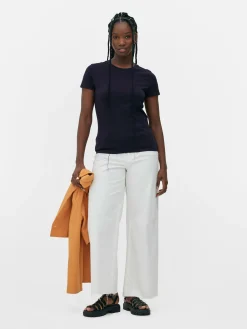 T-shirt Ras Du Cou Stretch